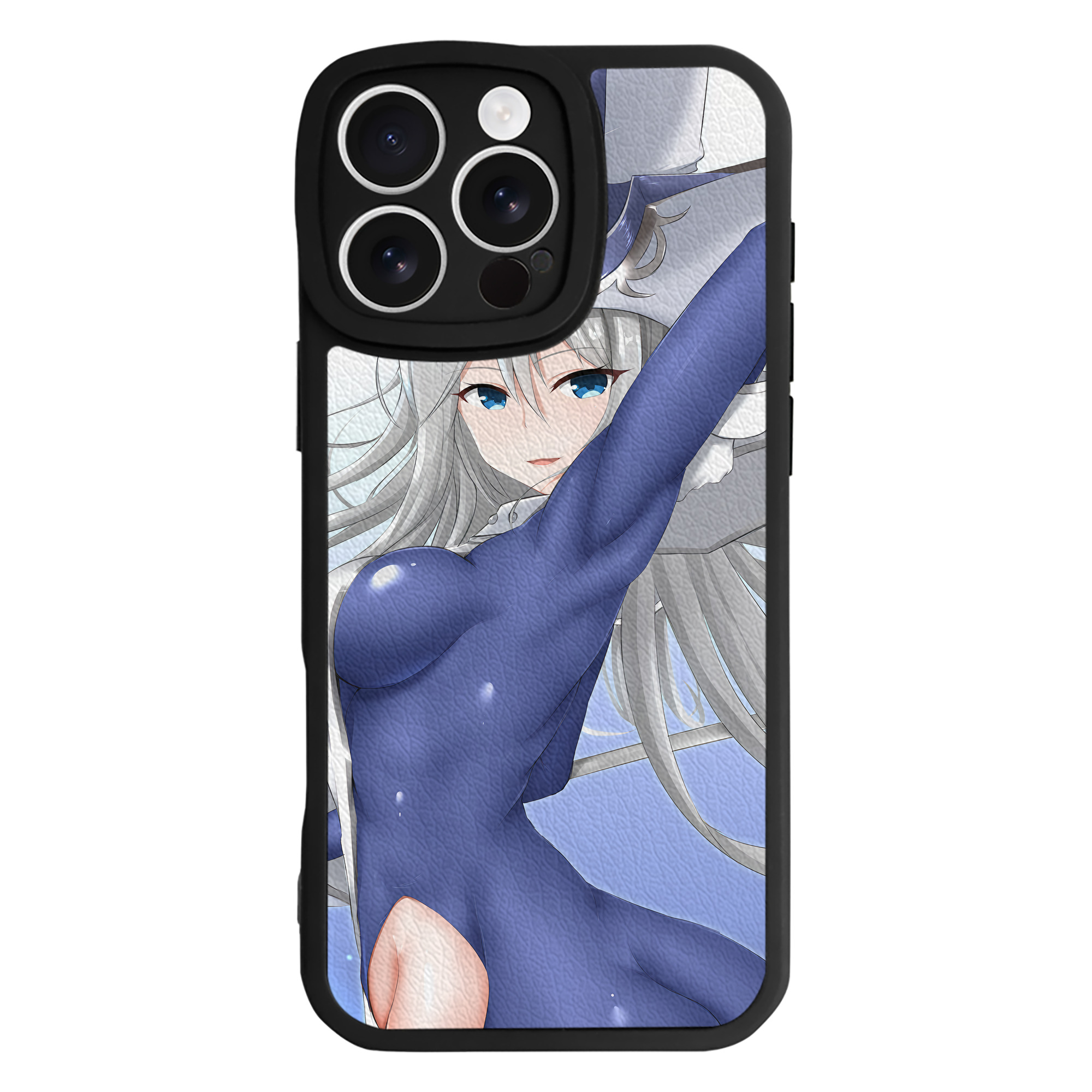 （画像用） 遊☆戯☆王 Yu-Gi-Oh! 【iPhone 16シリーズ対応】シリコンスマホケース（レザー調） 材質：シリコン